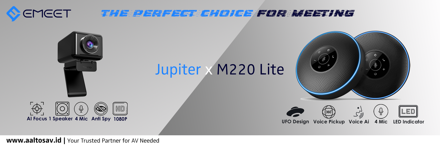 eMeet Jupiter X M220 Lite